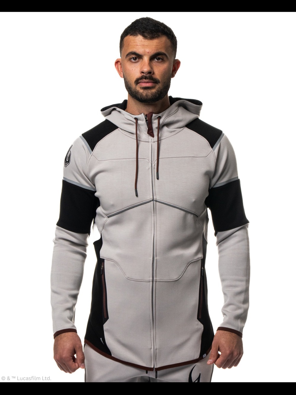 STAR WARS SuperX Mandalorian Beskar Performance Hoodie 1 of 500 - Medium